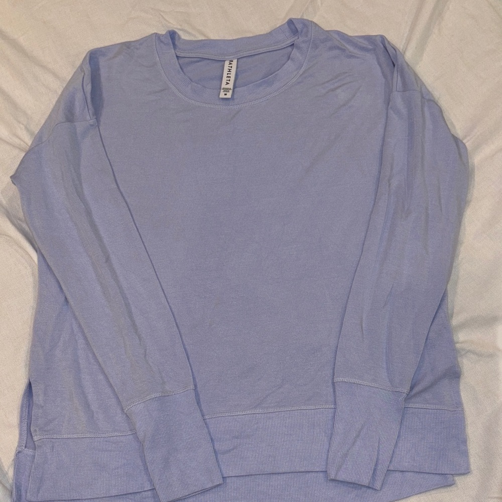 Athleta Light Blue Sweatshirt